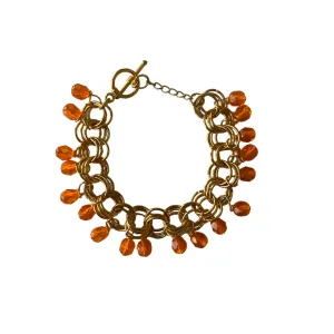 The Donna Bracelet in Orange