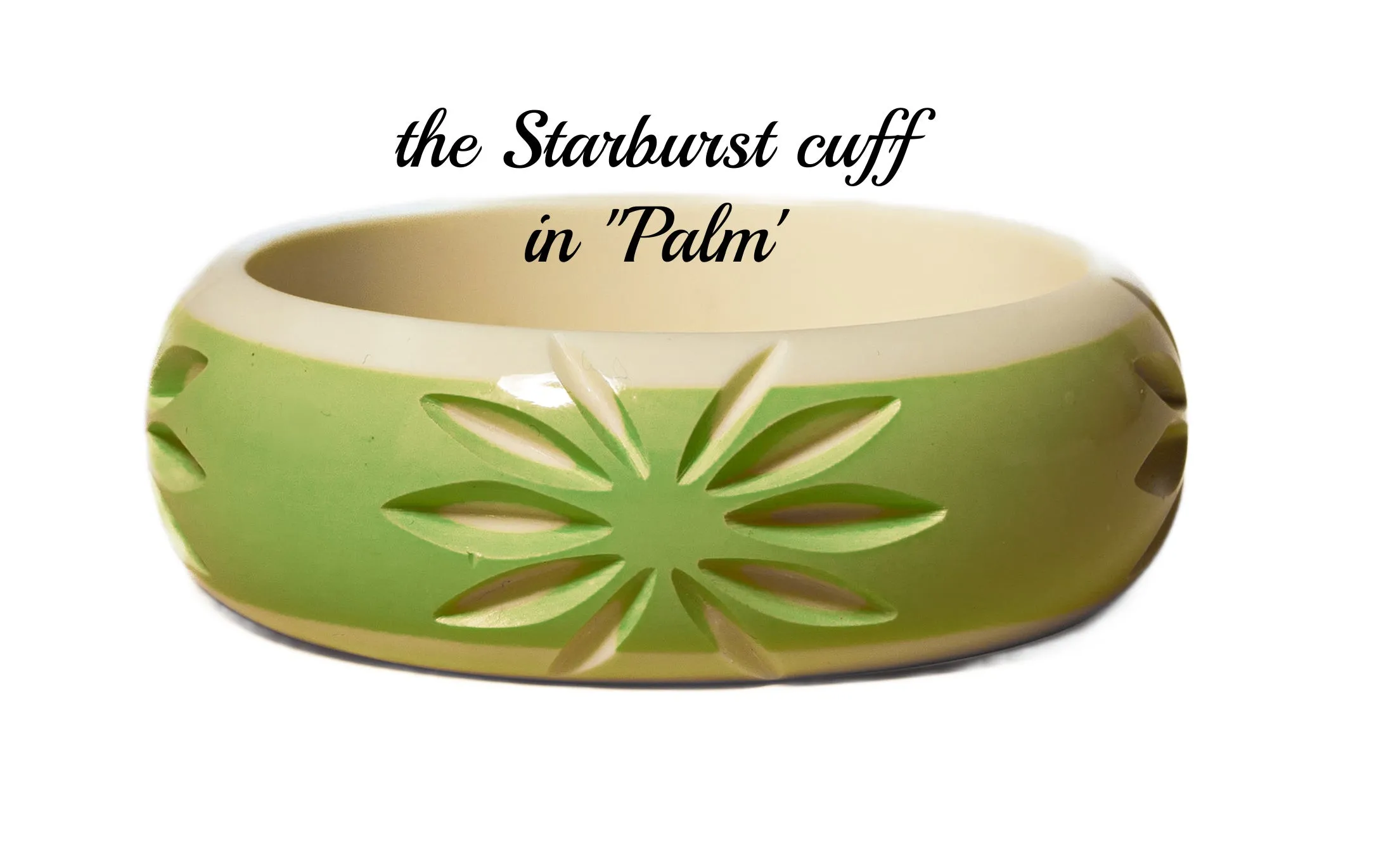 the NEW Palm Springs Bangle Collection - the Starburst Cuff