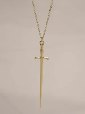 The Silvet Long Dagger Necklace