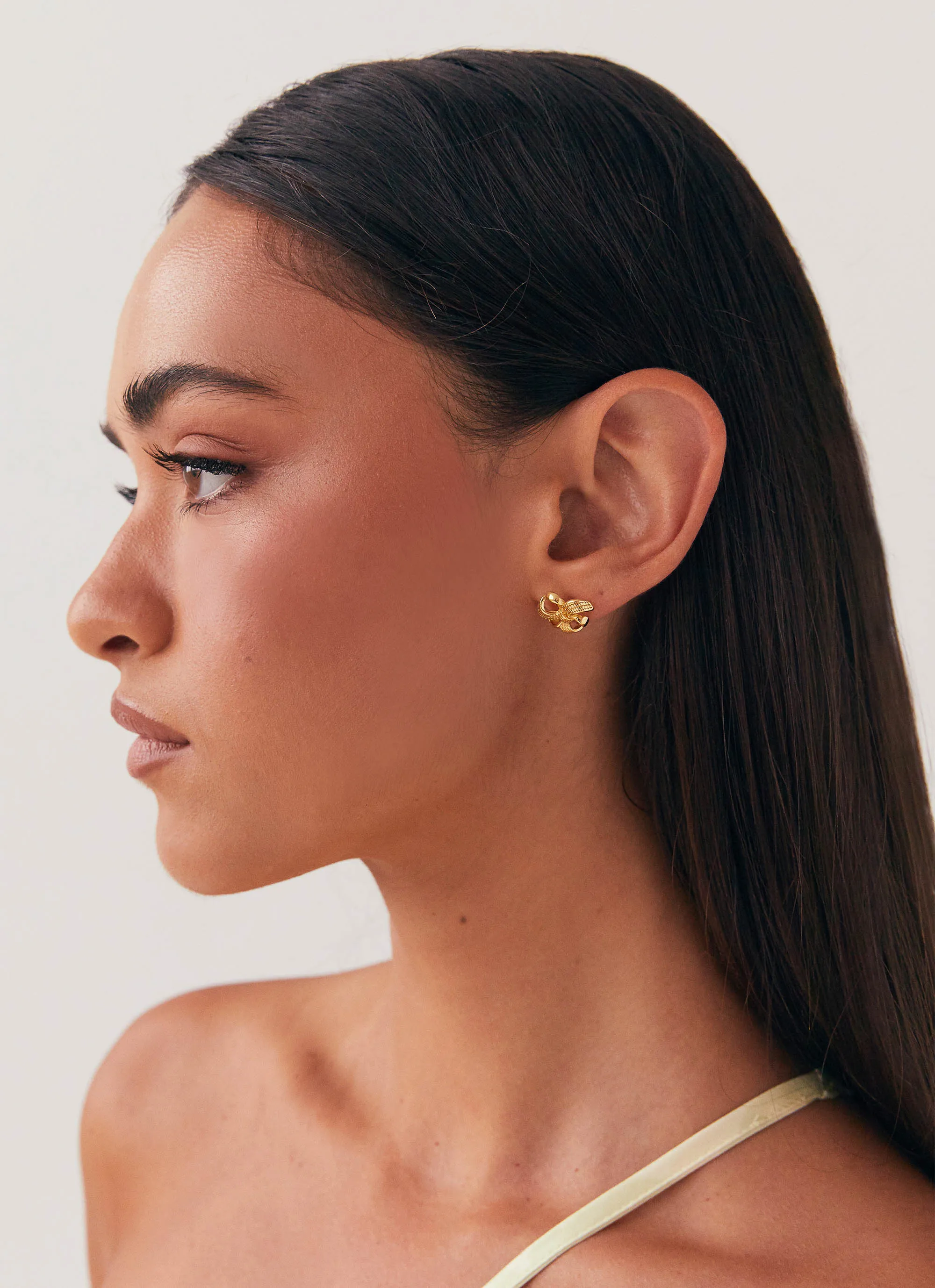 Theodora Mini Earring - Gold