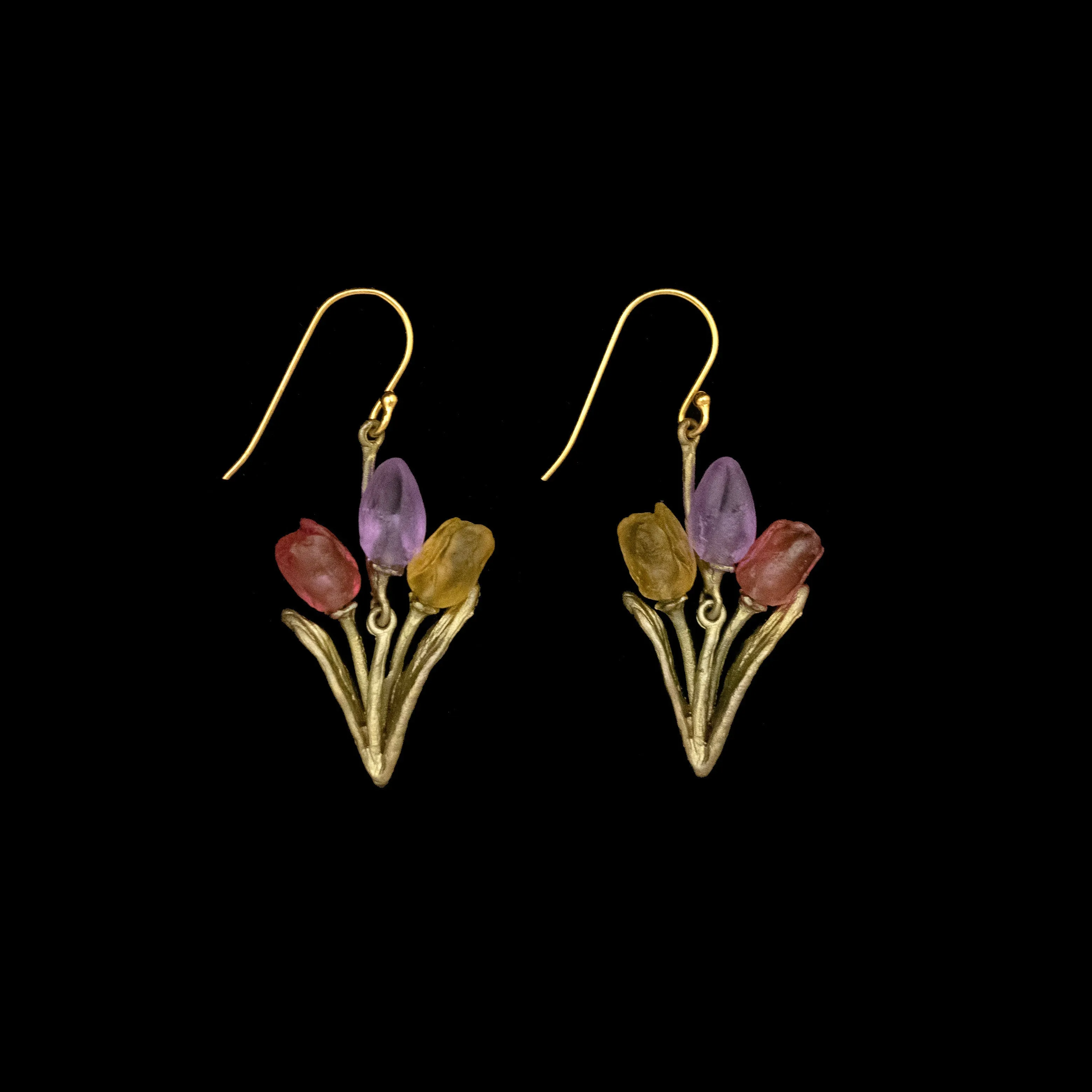 Tulip Earrings - Bouquet Wire