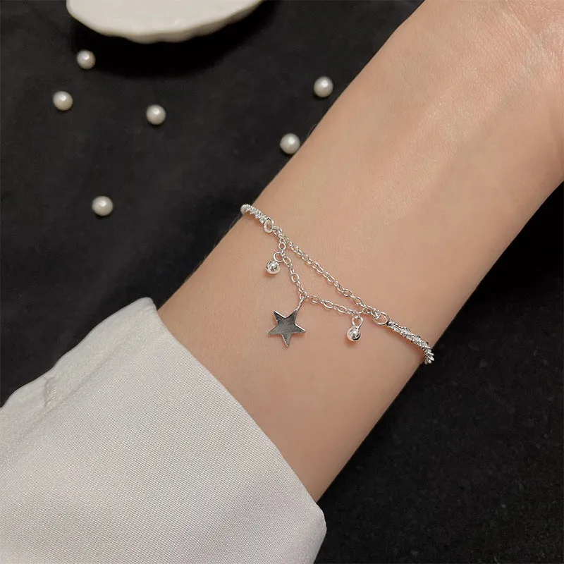 Women's Simple Tassel Temperament Gypsophila Bracelet