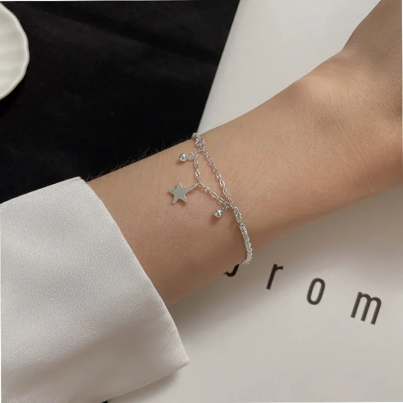 Women's Simple Tassel Temperament Gypsophila Bracelet