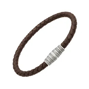 Woven Sterling Magnet Bracelet